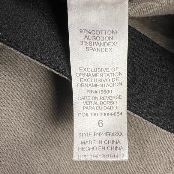 Democracy "Ab"solution Tummy Control Khaki Tan Mid Rise Skinny Jeans Size 6 - Picture 9 of 12